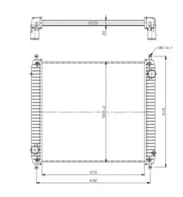 WILMINK GROUP wg1721583 -  Радиатор, охлаждение двигателя